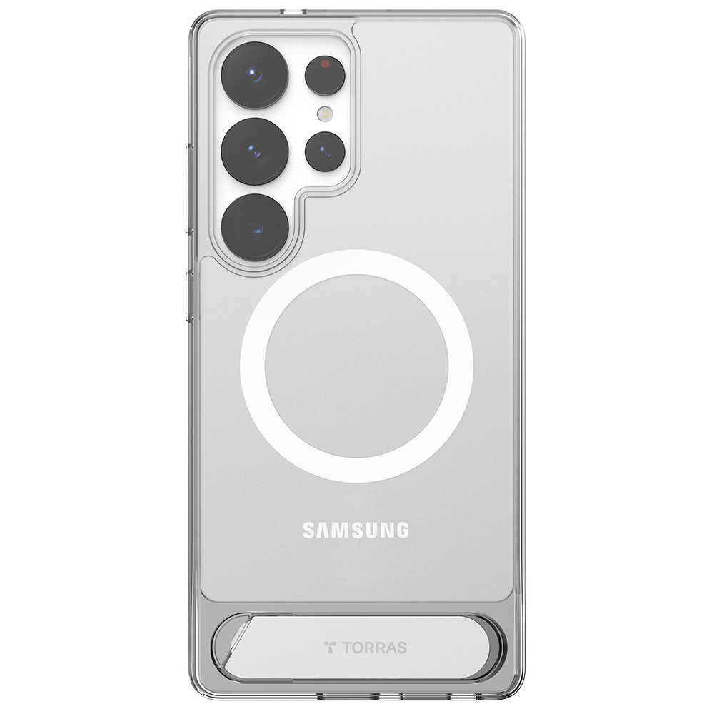 Torras Pstand puzdro pre Samsung Galaxy S25 Ultra – číre (Clear) KF2345077