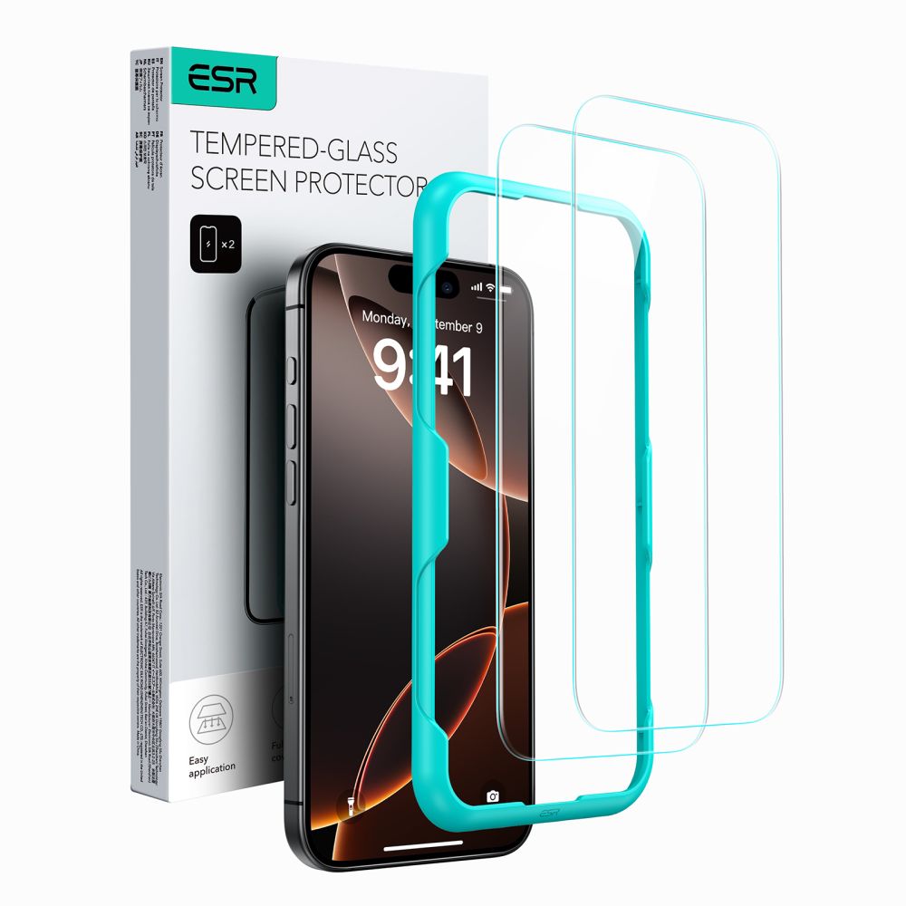 ESR Tempered Glass (2 pack) ochranné sklo pre iPhone 16 Pro Max – Číre KF2334654