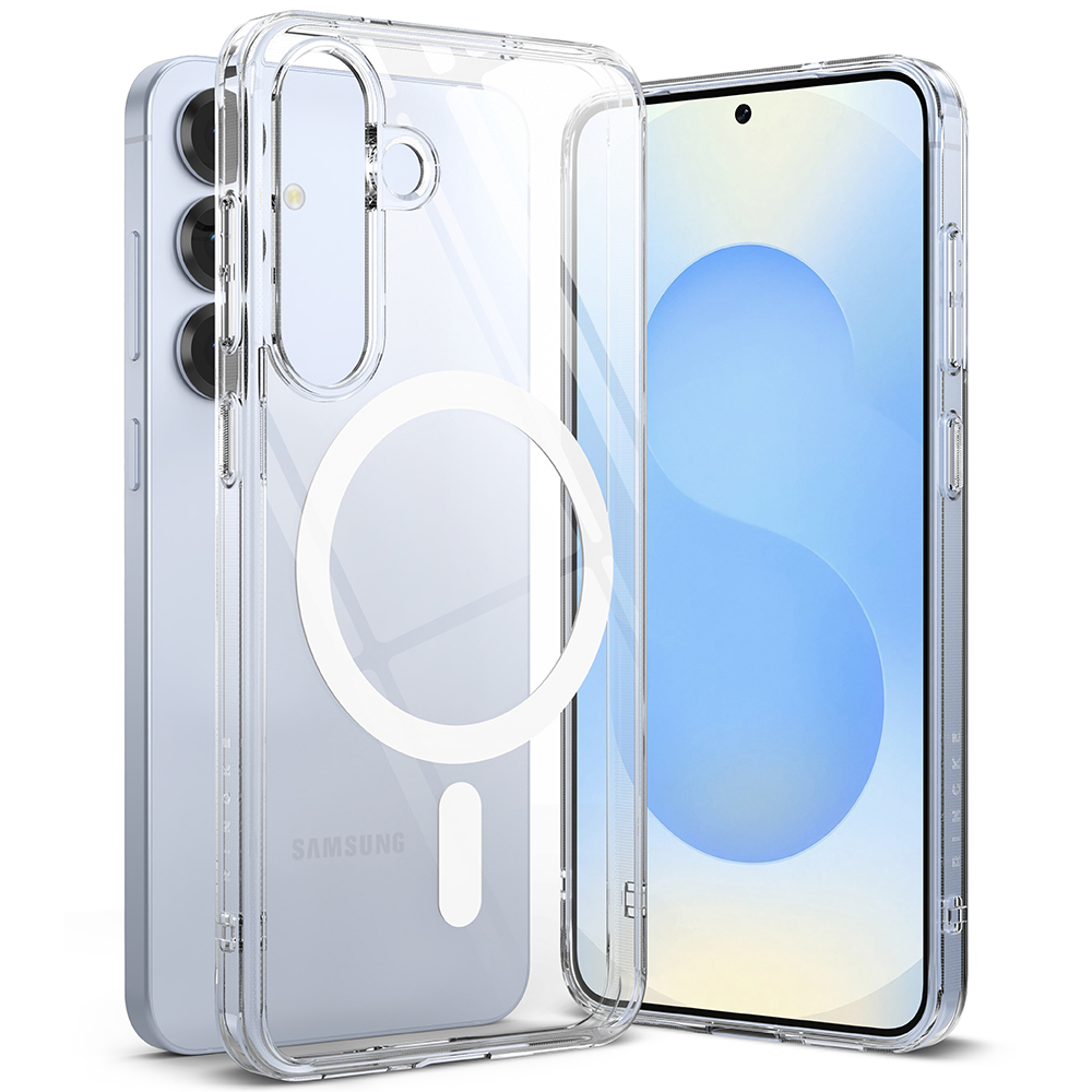 Ringke Fusion MagSafe kryt pre Samsung Galaxy S25 – Číry KF2344106