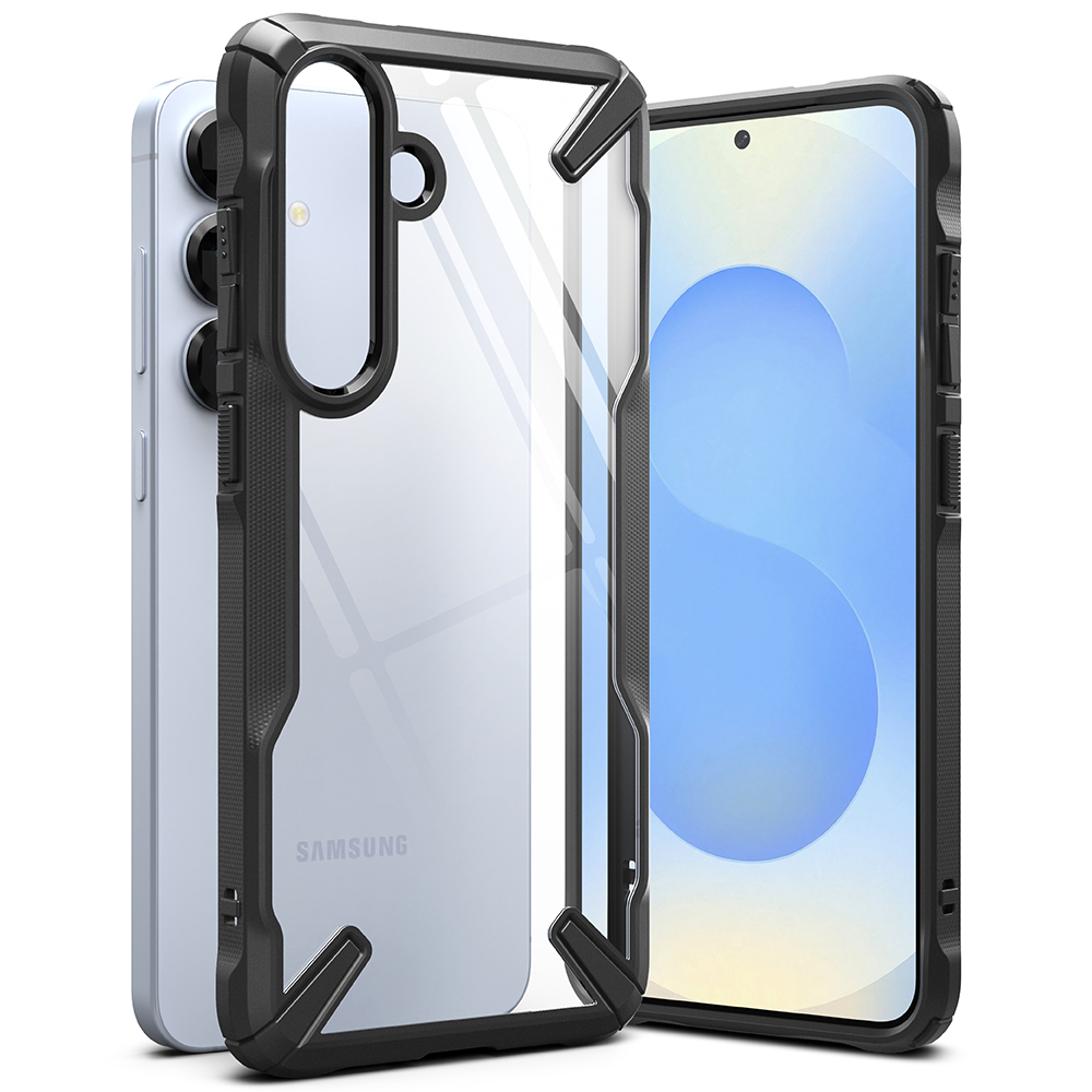 Ringke Fusion X kryt pre Samsung Galaxy S25 Plus – Čierny KF2344110