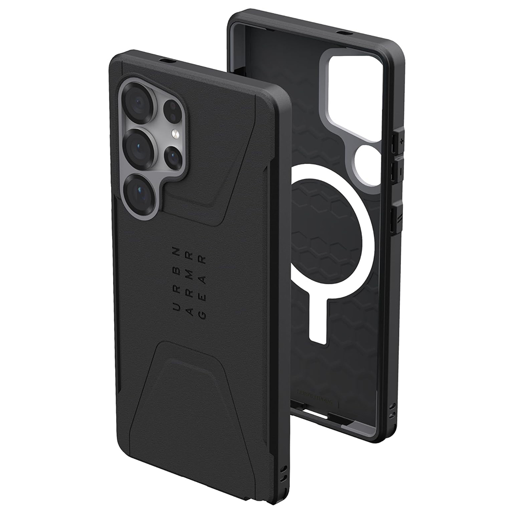 UAG Civilian Pro MagSafe kryt pre Samsung Galaxy S25 Ultra – Čierny KF2346063