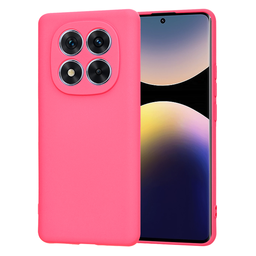 Techsuit SoftFlex kryt pre Xiaomi Redmi Note 14 Pro 5G / Poco X7 – Horúca ružová KF2341776