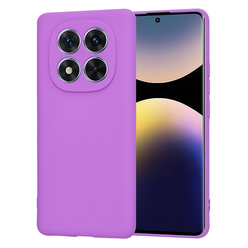 Techsuit SoftFlex kryt pre Xiaomi Redmi Note 14 Pro 5G / Poco X7 – Fialový KF2341777