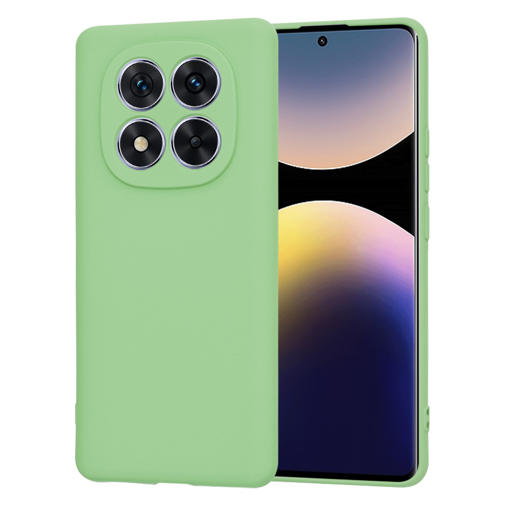 Techsuit SoftFlex kryt pre Xiaomi Redmi Note 14 Pro 5G / Poco X7 – Mätovo zelený KF2341779