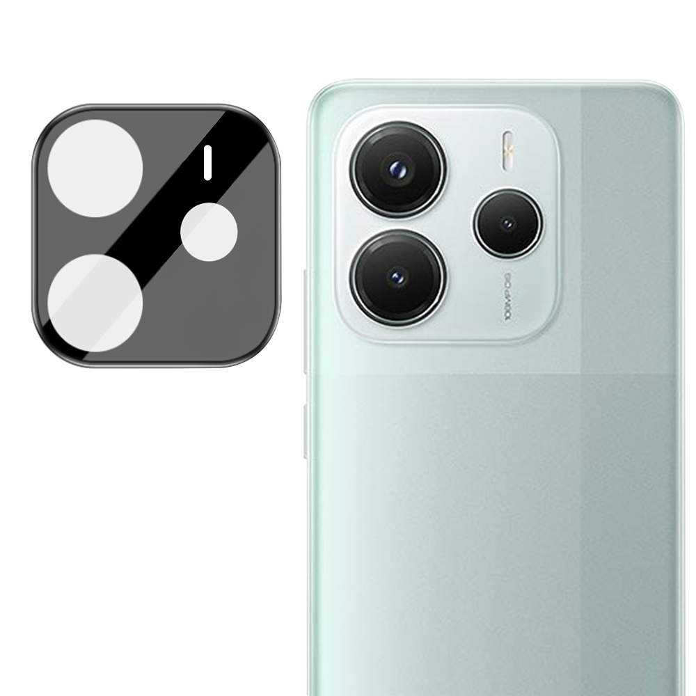 Techsuit Full Camera Glass ochranné sklo pre Xiaomi Redmi Note 14 5G – Čierne KF2345559