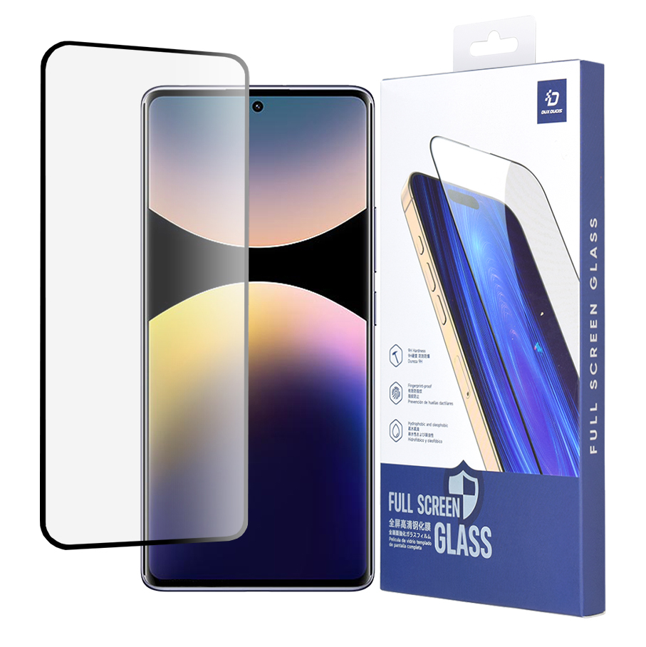 Dux Ducis Tempered Glass tvrdené sklo pre Xiaomi Redmi Note 14 Pro 5G / Note 14 Pro+ 5G – Čierne KF2345122