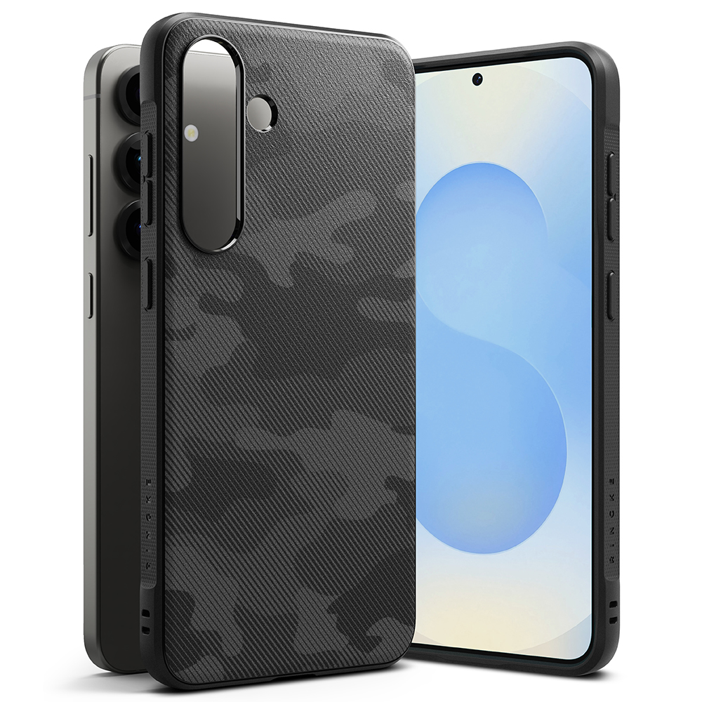 Ringke Onyx Design kryt pre Samsung Galaxy S25 – Camo Čierny KF2344095