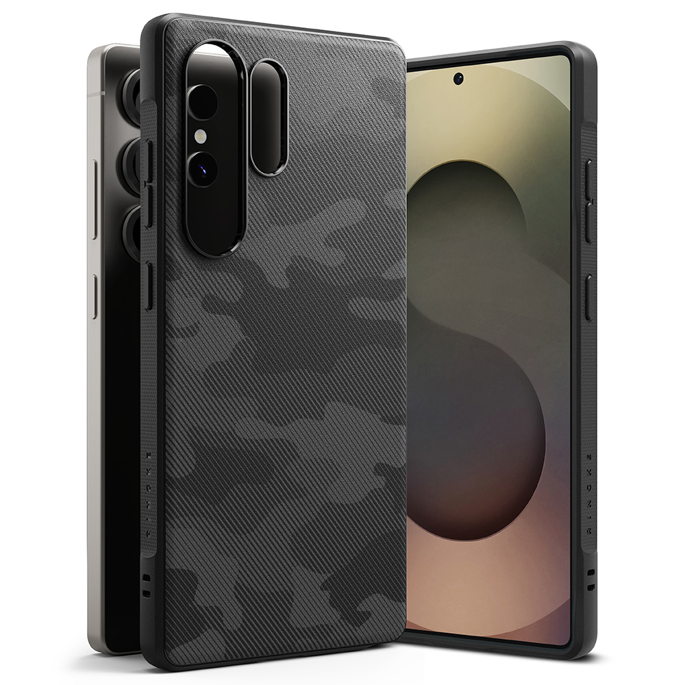 Ringke Onyx Design kryt pre Samsung Galaxy S25 Ultra – Camo Čierny KF2344097