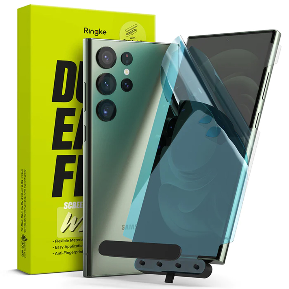 Ringke - Dual Easy WingFull (2 pack) - Samsung Galaxy S23 Ultra - Clear KF2311694