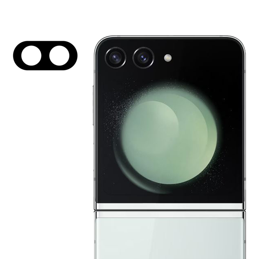 Techsuit - Full Camera Glass - Samsung Galaxy Z Flip6 - Black KF2321088