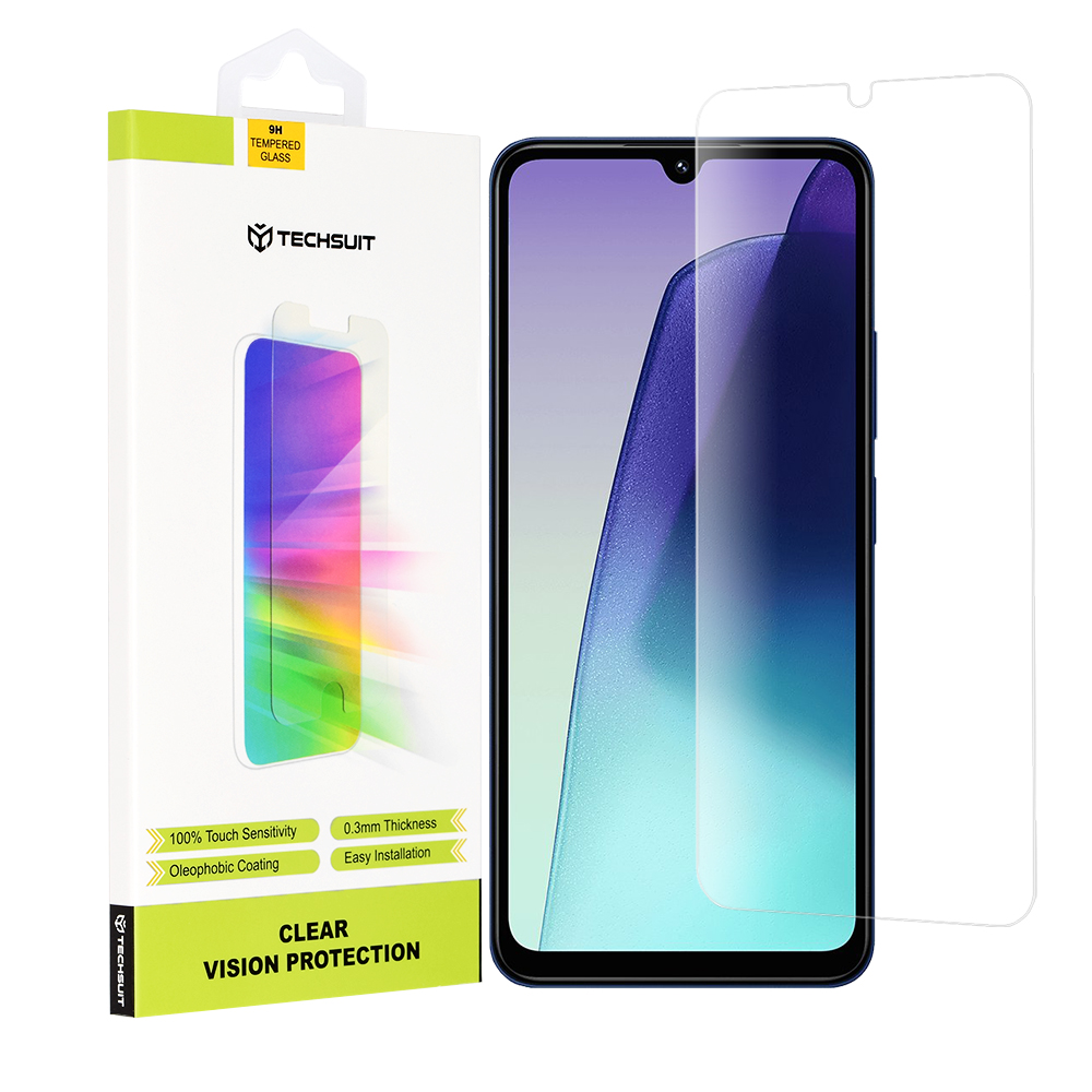 Techsuit - Clear Vision Glass - Xiaomi Redmi 14C / Poco C75 - Transparent KF2338178