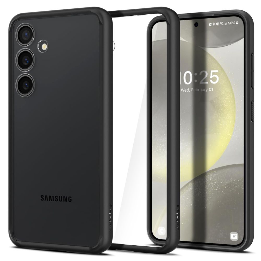 Spigen Ultra Hybrid – ochranný kryt Ultra Hybrid pre Samsung Galaxy S24 – čierny (Matte Black) KF2318864