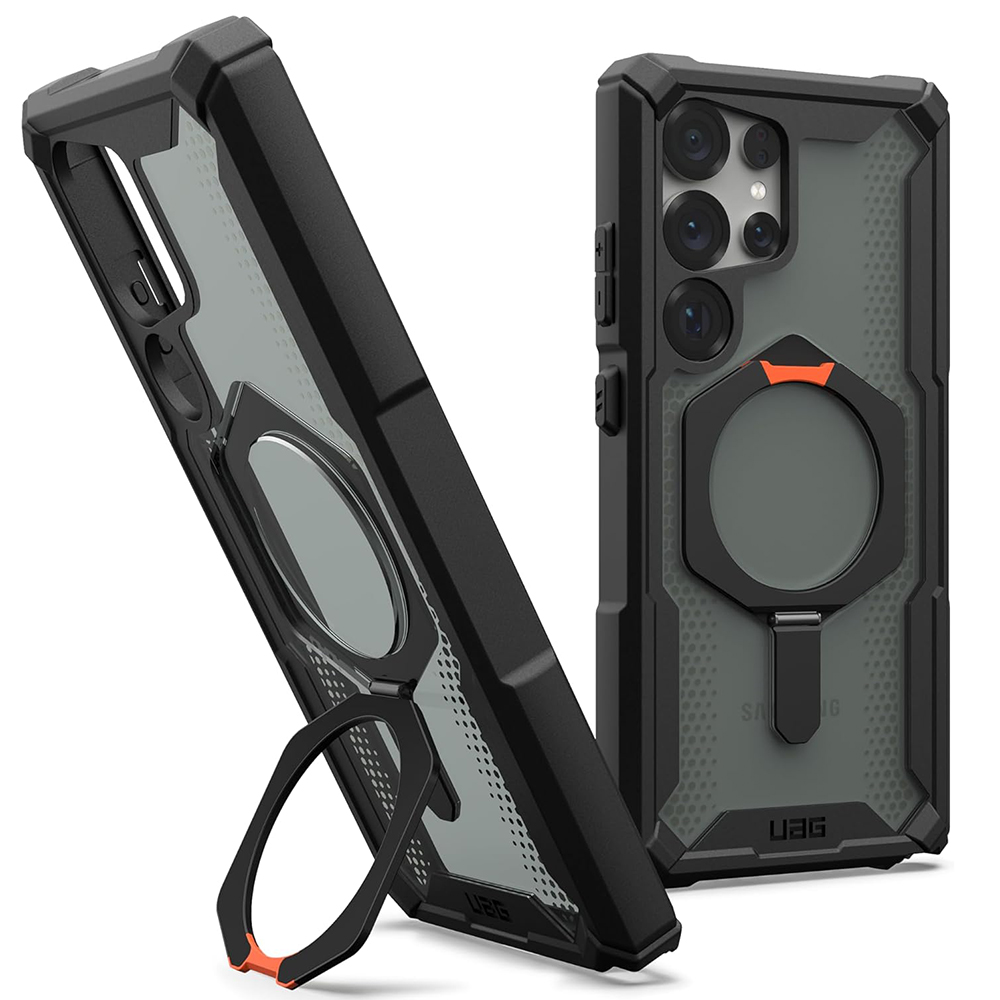 UAG Plasma XTE MagSafe – odolný kryt s MagSafe – Samsung Galaxy S25 Ultra – čierno-oranžový (Black/Orange) KF2346088
