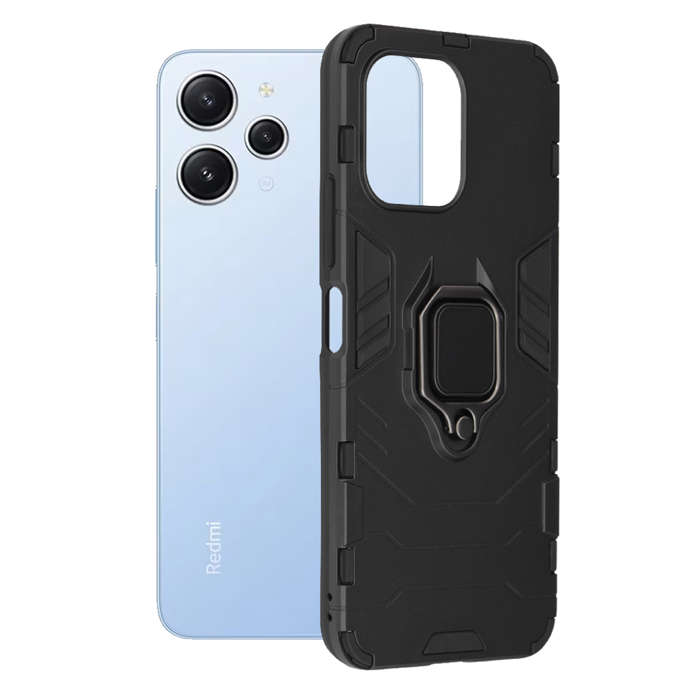 Techsuit - Silicone Shield - Xiaomi Redmi 12 4G / 12 5G - Black KF2315667