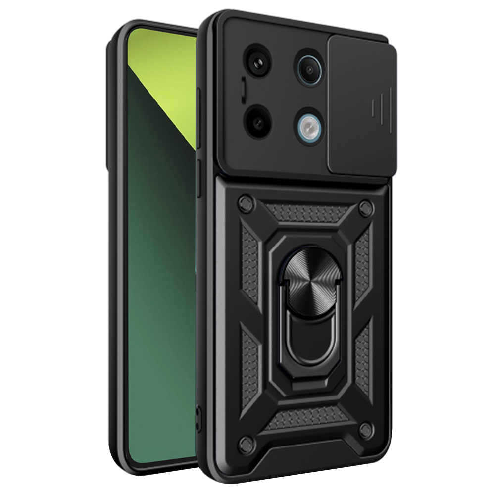 Techsuit - CamShield Series - Xiaomi Redmi Note 13 Pro 5G / Poco X6 - Black KF2317120