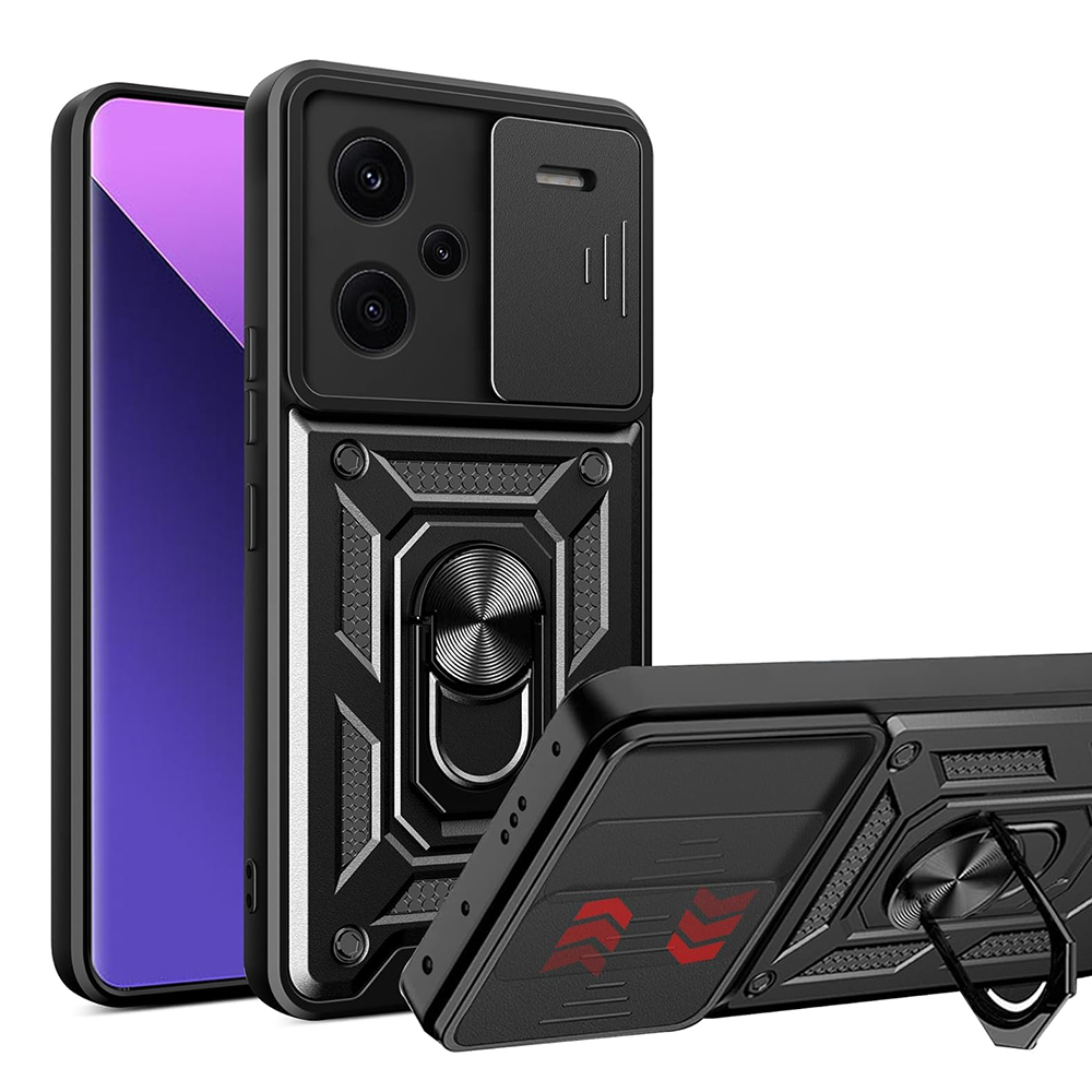 Techsuit - CamShield Series - Xiaomi Redmi Note 13 Pro+ 5G - Black KF2317121