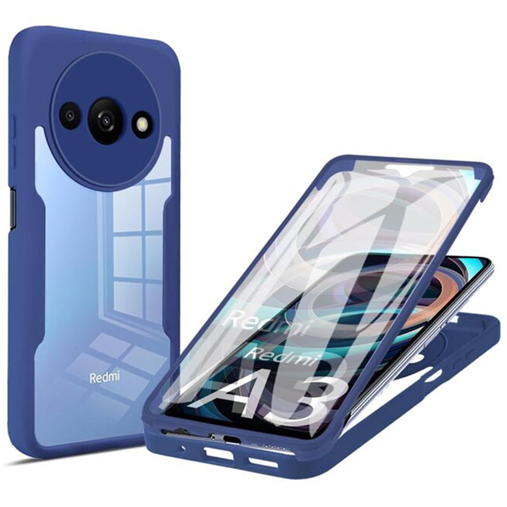 Techsuit - ColorVerse 360 Series + Screen Protector - Xiaomi Redmi A3 / Redmi A3x - Blue KF2326879