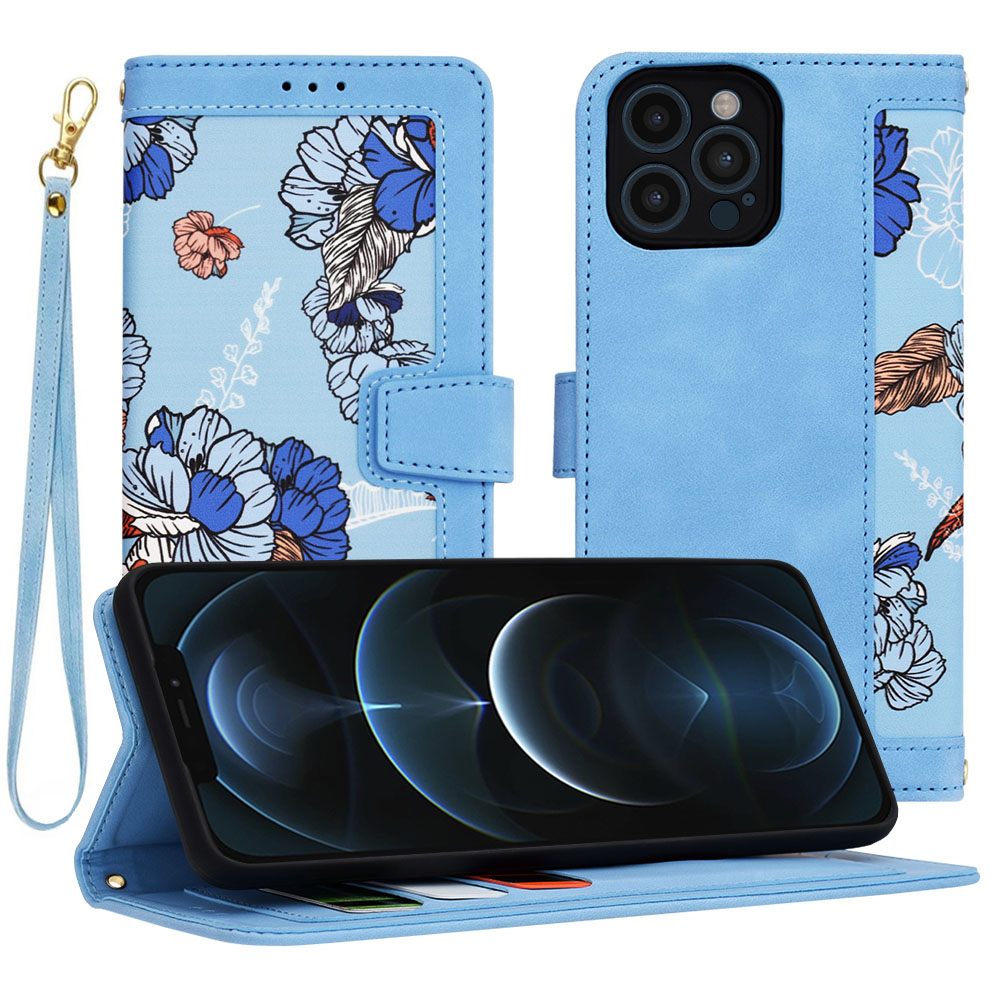Techsuit - FlipCraft - iPhone 12 Pro Max - Vibrant Blue KF2328460