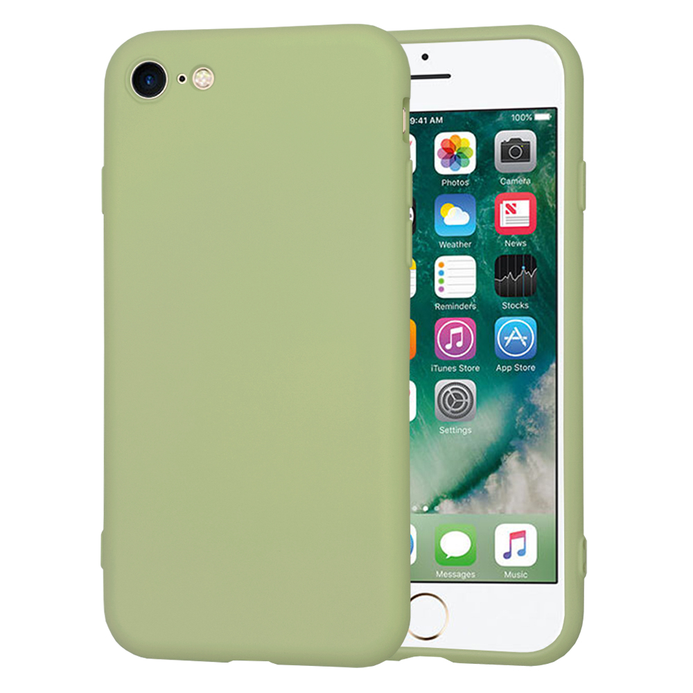 Techsuit - SoftFlex - iPhone 7 / iPhone 8 / iPhone SE 2, SE 2020 / iPhone SE 3, SE 2022 - Matcha KF2330273