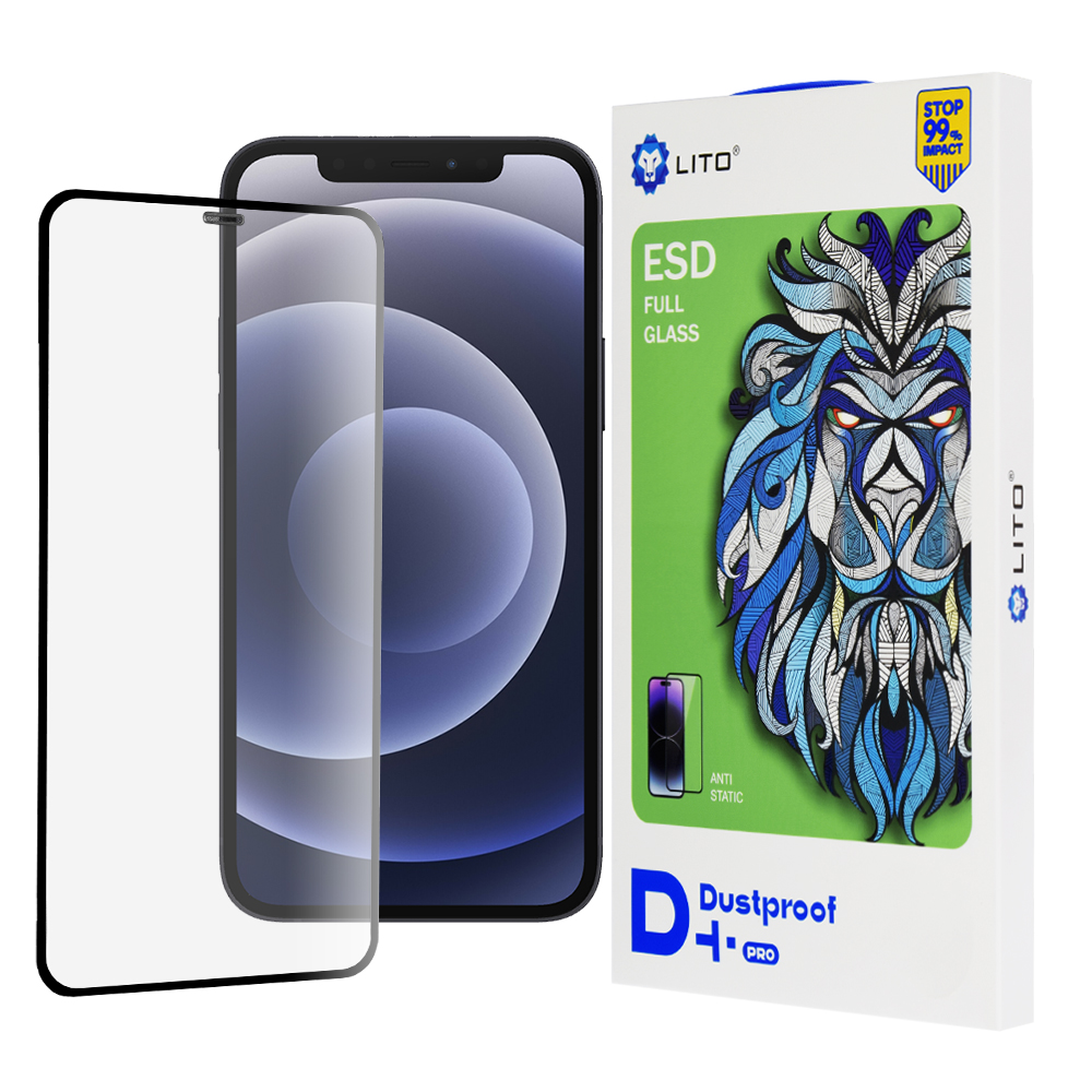 Lito - D+ Pro Dustproof - iPhone 12 / iPhone 12 Pro - Black KF2330329