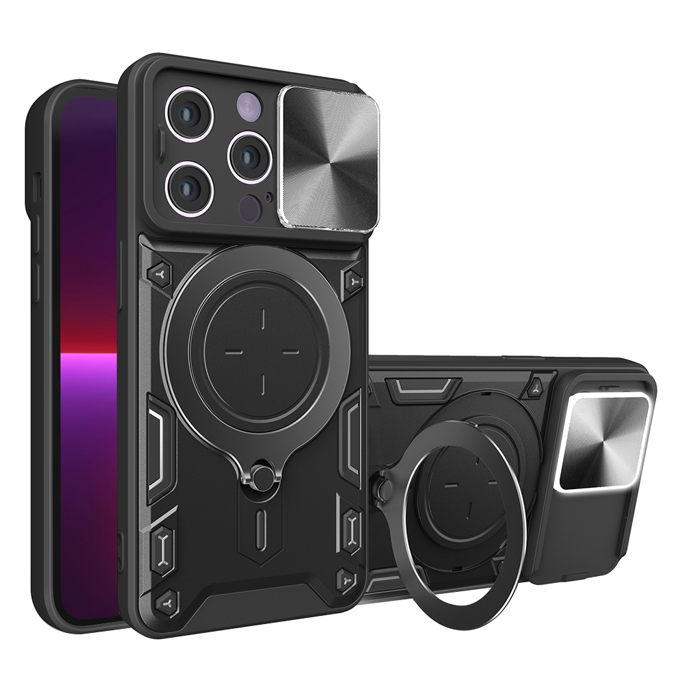 Techsuit - CamGuard Pro - iPhone 13 Pro - Black KF2331529