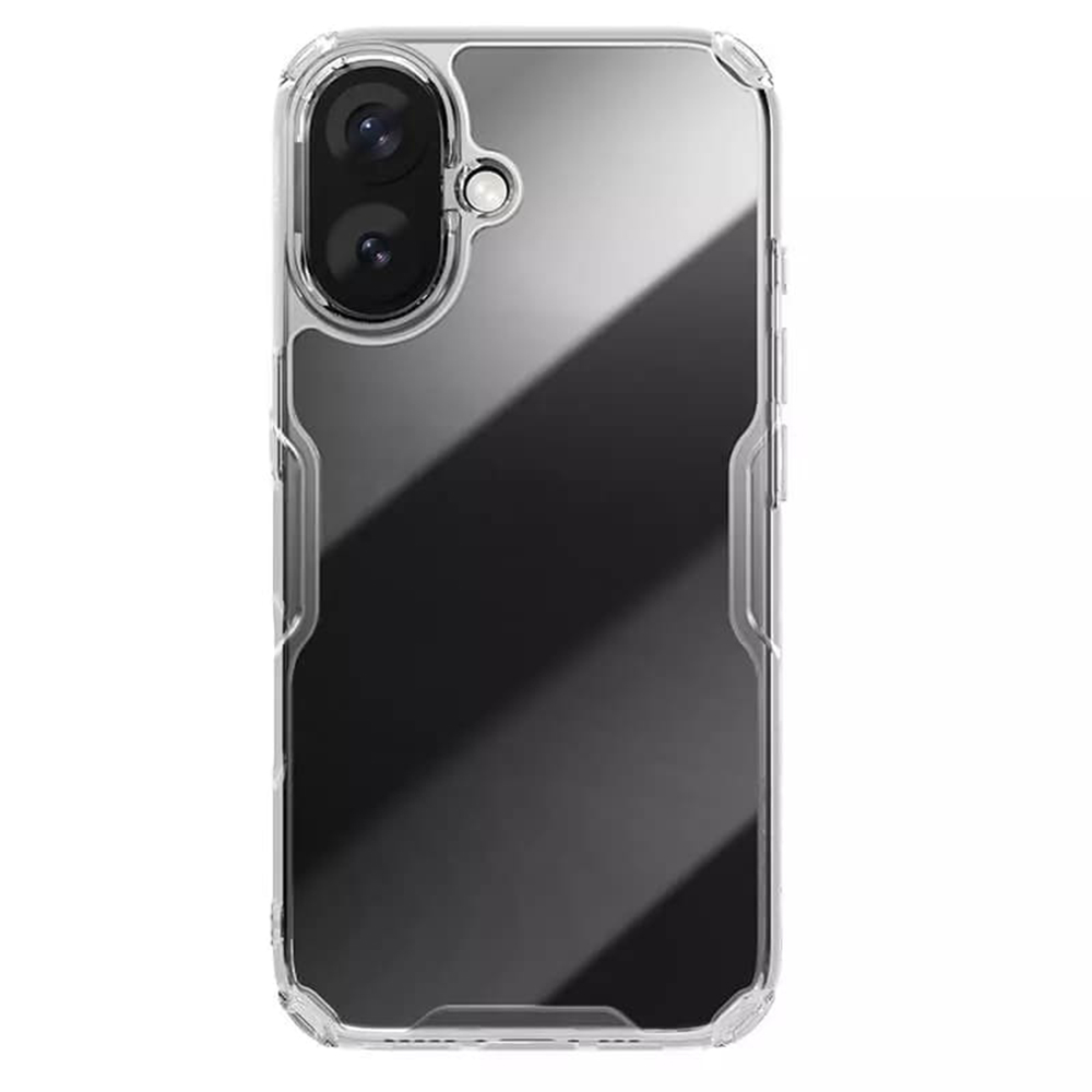Nillkin - Nature TPU Pro Case - iPhone 16 Plus - Transparent KF2334074