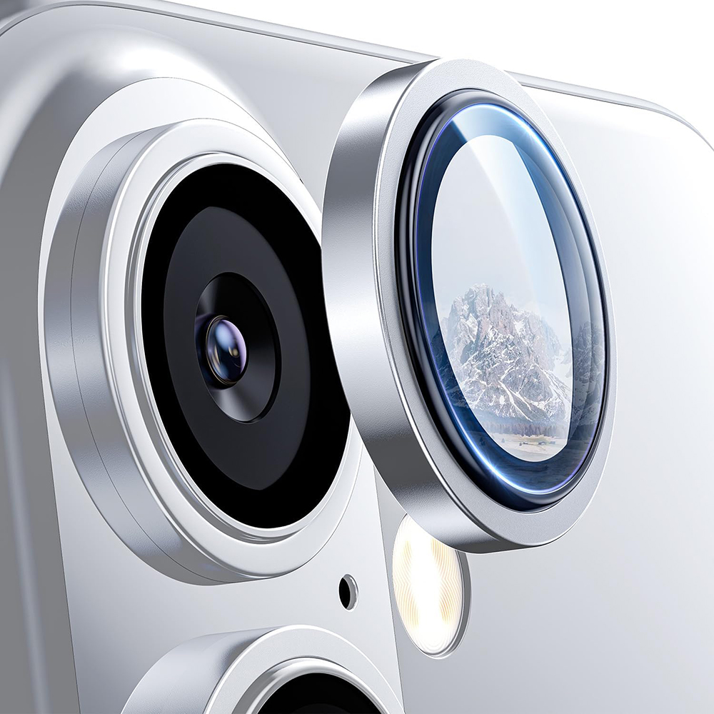 Lito - S+ Camera Glass Protector - iPhone 16 / iPhone 16 Plus - White Titanium KF2334919