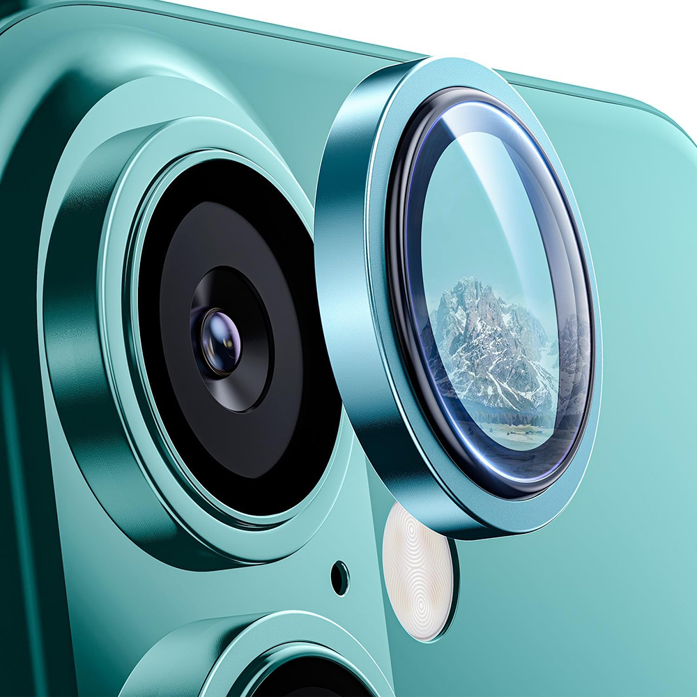 Lito - S+ Camera Glass Protector - iPhone 16 / iPhone 16 Plus - Teal KF2334949
