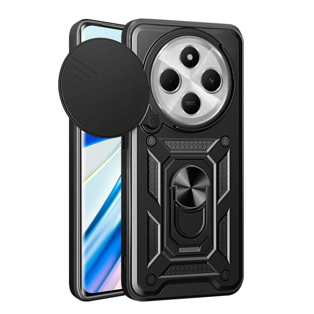 Techsuit - CamShield Series - Xiaomi Redmi 14C / Poco C75 - Black KF2338145