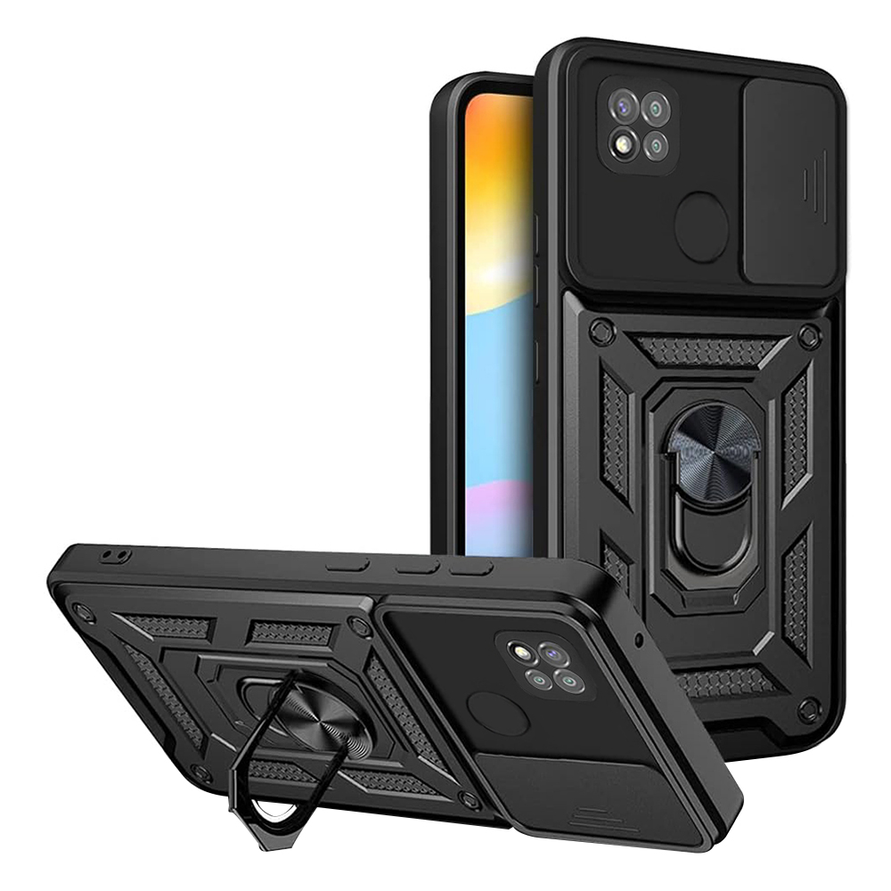 Techsuit - CamShield Series - Xiaomi Redmi 9C / Redmi 9C NFC - Black KF2344945