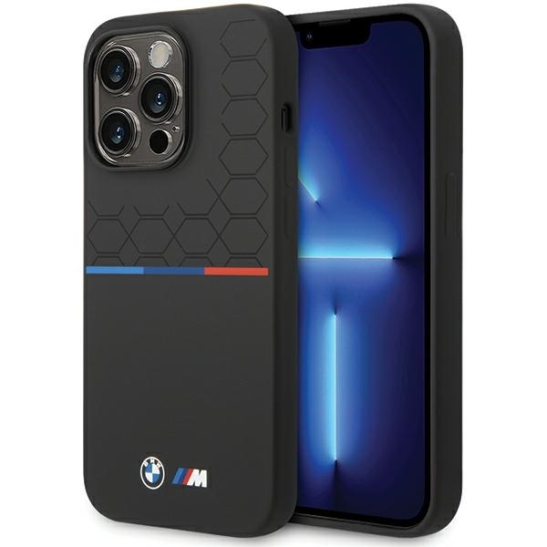 BMW - Silicone Pattern (BMHCP15X22SMPK) - iPhone 15 Pro Max - Black KF2345214