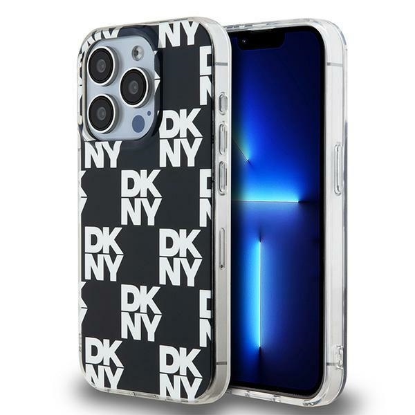 DKNY - IML Checkered Mono Pattern (DKHCP15XHDLCEK) - iPhone 15 Pro Max - Black KF2342668