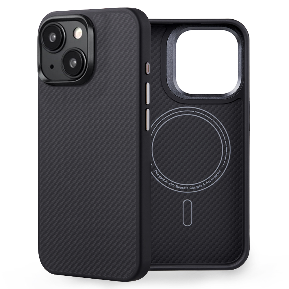 Edizard - Pro MagSafe Case - iPhone 15 Plus - Black KF2341944