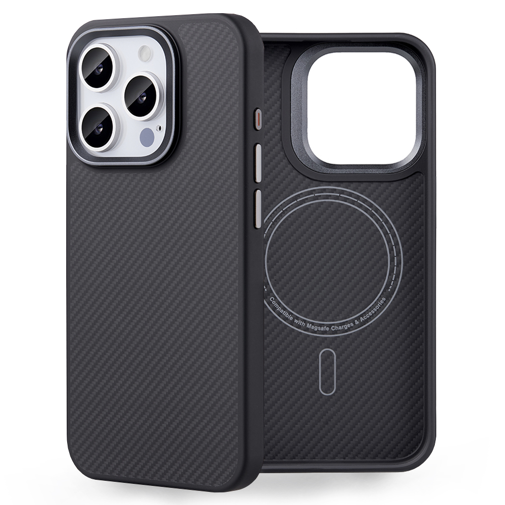 Edizard - Pro MagSafe Case - iPhone 15 Pro Max - Black KF2341945