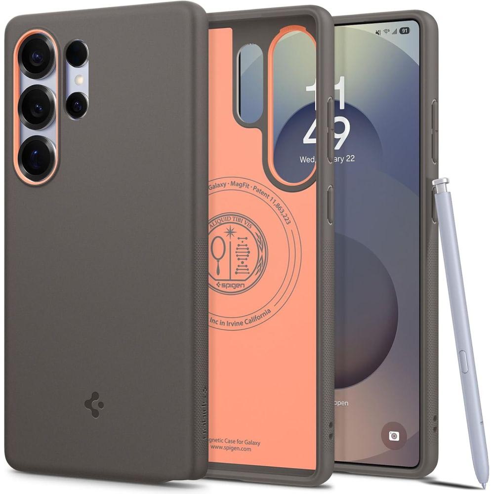 Spigen - Caseology Nano Pop MagSafe - Samsung Galaxy S25 Ultra - Papaya Grey KF2346338