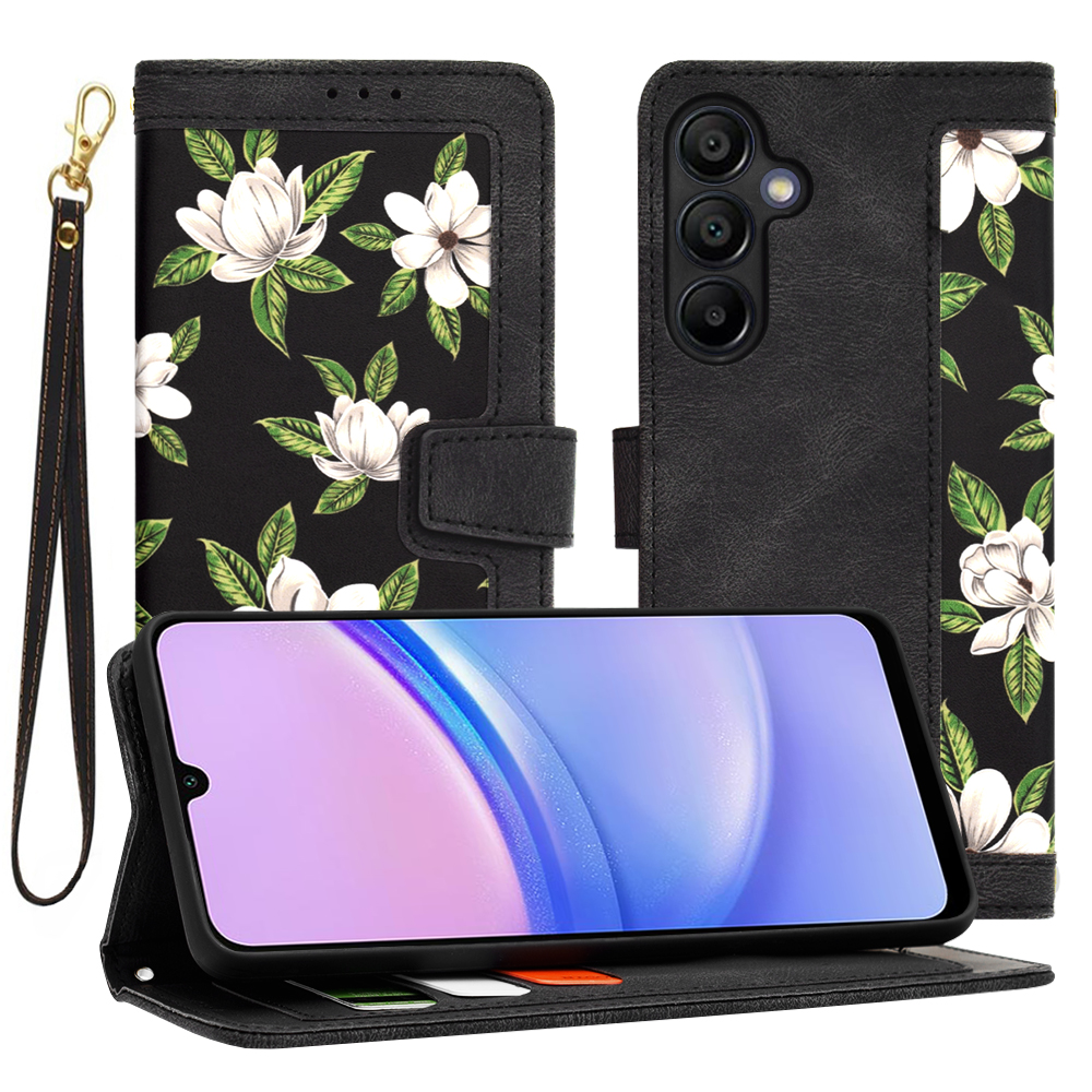 Techsuit - FlipCraft - Samsung Galaxy A15 4G / A15 5G - Flowers of the Dawn KF2328638