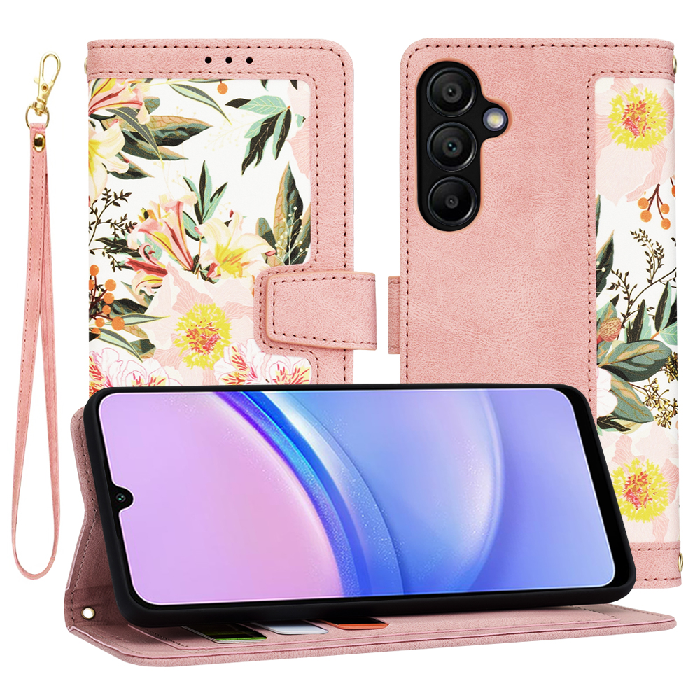 Techsuit - FlipCraft - Samsung Galaxy A15 4G / A15 5G - Sweetheart Pink KF2328639