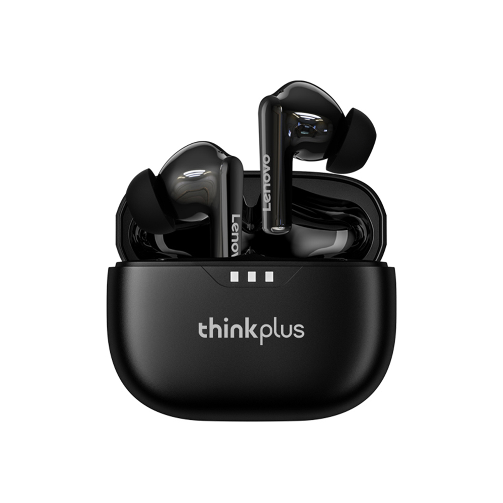 Lenovo - Wireless Earbuds (LP3 Pro) - Bluetooth 5.0, Noise Cancelling, Power Display - Black KF2330783
