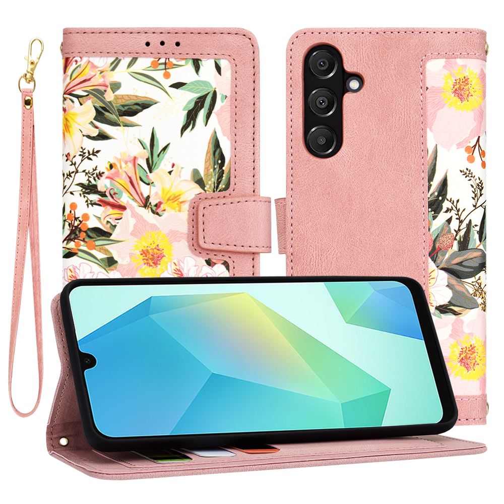 Techsuit - FlipCraft - Samsung Galaxy A16 4G / A16 5G - Sweetheart Pink KF2336174