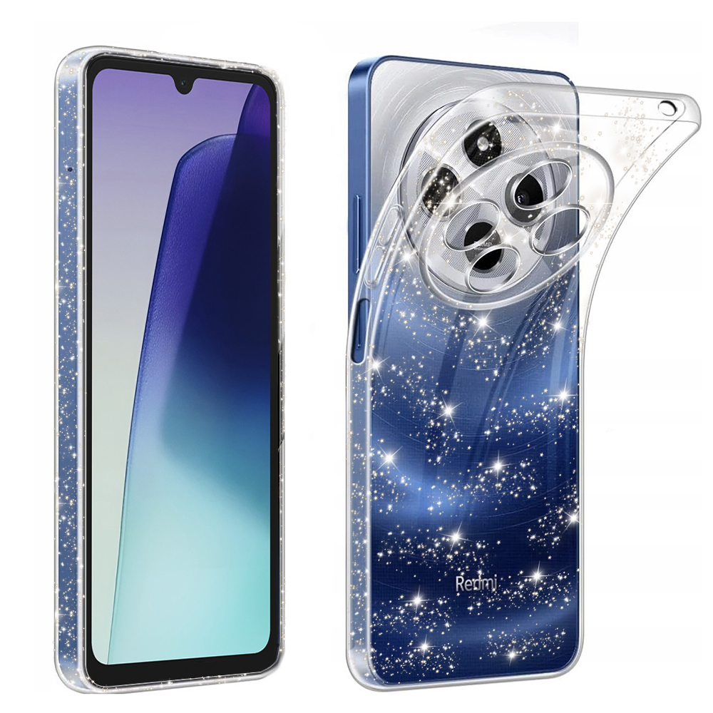 Techsuit - SparkleSkin Series - Xiaomi Redmi 14C / Poco C75 - Clear KF2338142