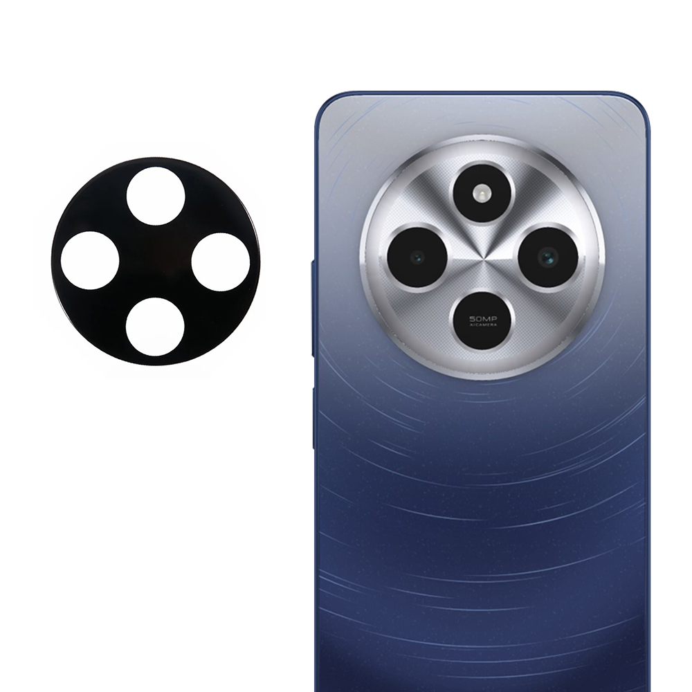 Techsuit - Full Camera Glass - Xiaomi Redmi 14C / Poco C75 - Black KF2339187