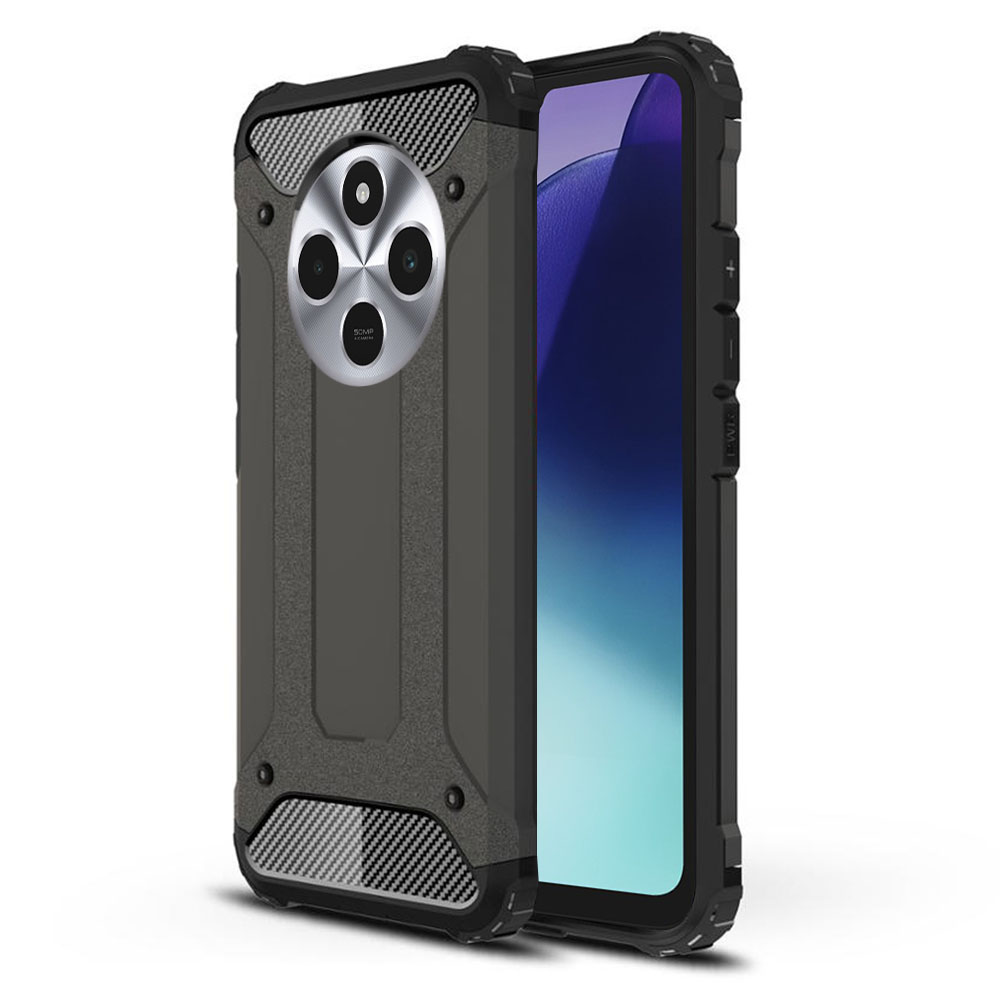 Techsuit - Hybrid Armor - Xiaomi Redmi 14C / Poco C75 - Black KF2341553