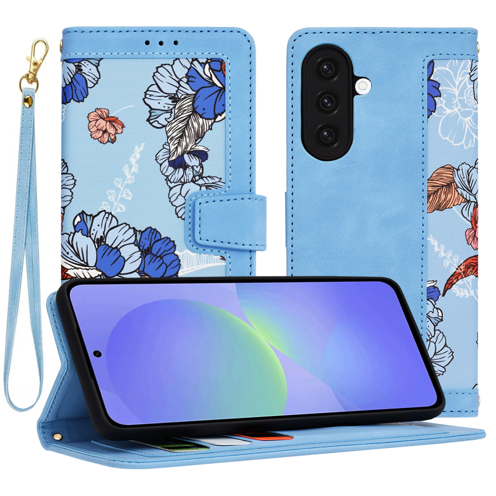 Techsuit - FlipCraft - Samsung Galaxy A36 5G - Vibrant Blue KF2341903