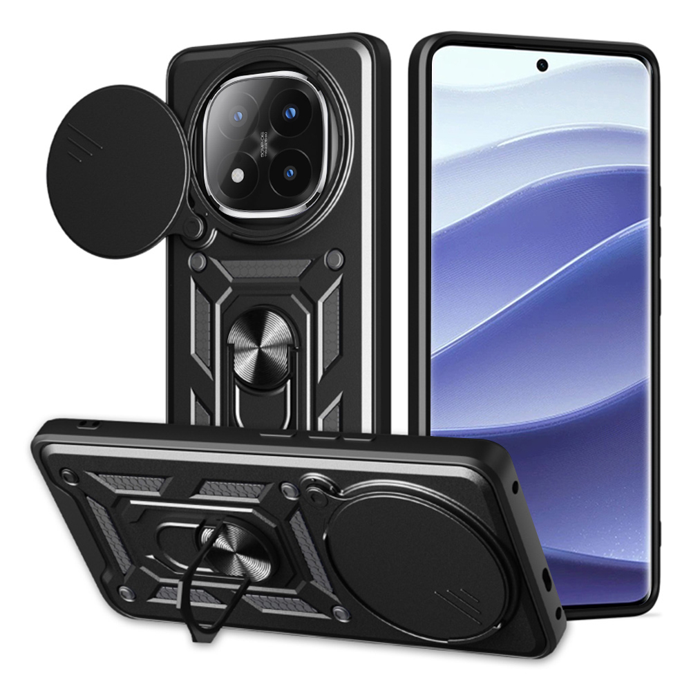 Techsuit - CamShield Series - Xiaomi Redmi Note 14 Pro+ 5G - Black KF2341227