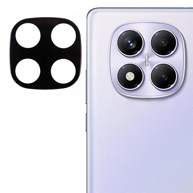 Techsuit - Full Camera Glass - Xiaomi Redmi Note 14 Pro 4G - Black KF2346386