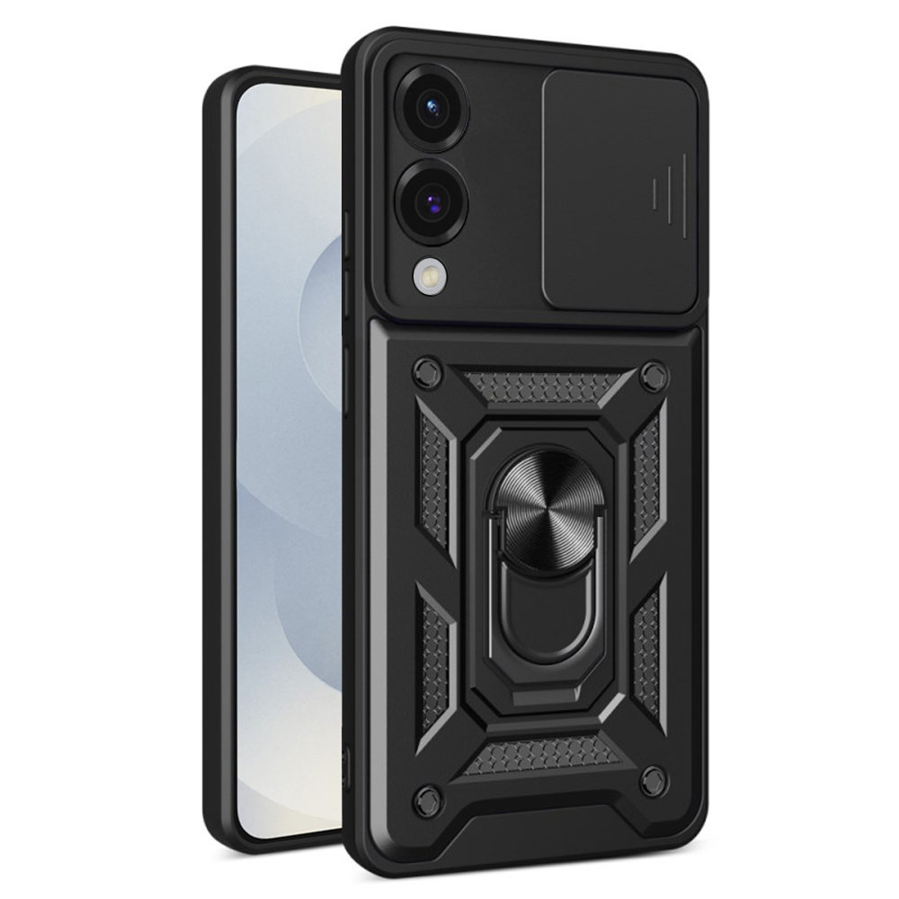 Techsuit CamShield Kryt pre Samsung Galaxy S25 Edge – čierny KF2346374