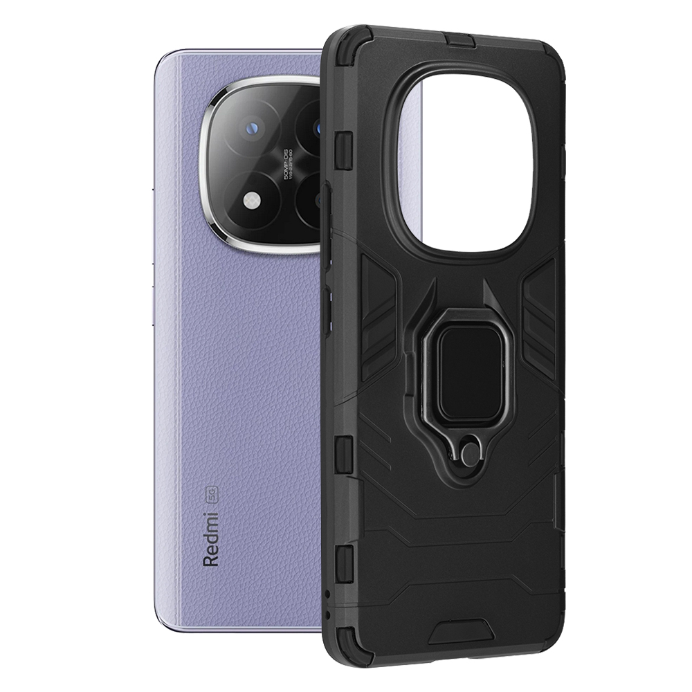 Techsuit Silicone Shield Kryt pre Xiaomi Redmi Note 14 Pro+ 5G – čierny KF2341226
