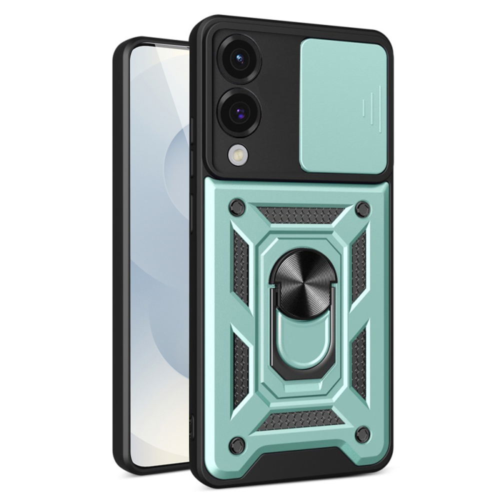 Techsuit CamShield Kryt pre Samsung Galaxy S25 Edge – zelený KF2346376