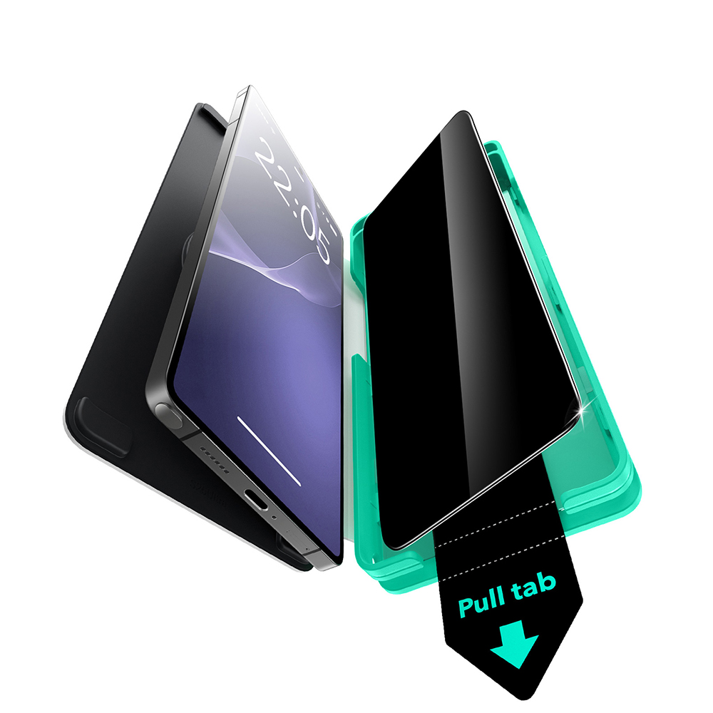 ESR Tempered Glass Tvrdené sklo Privacy pre Samsung Galaxy S25 Ultra – privátne KF2346059