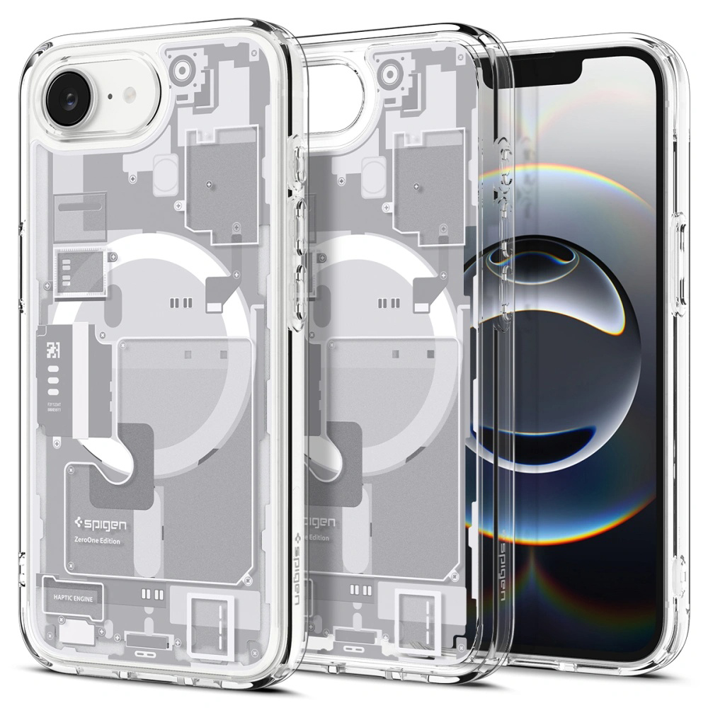 Spigen Ultra Hybrid Zero One MagSafe Kryt pre iPhone 16e – biely KF2346016